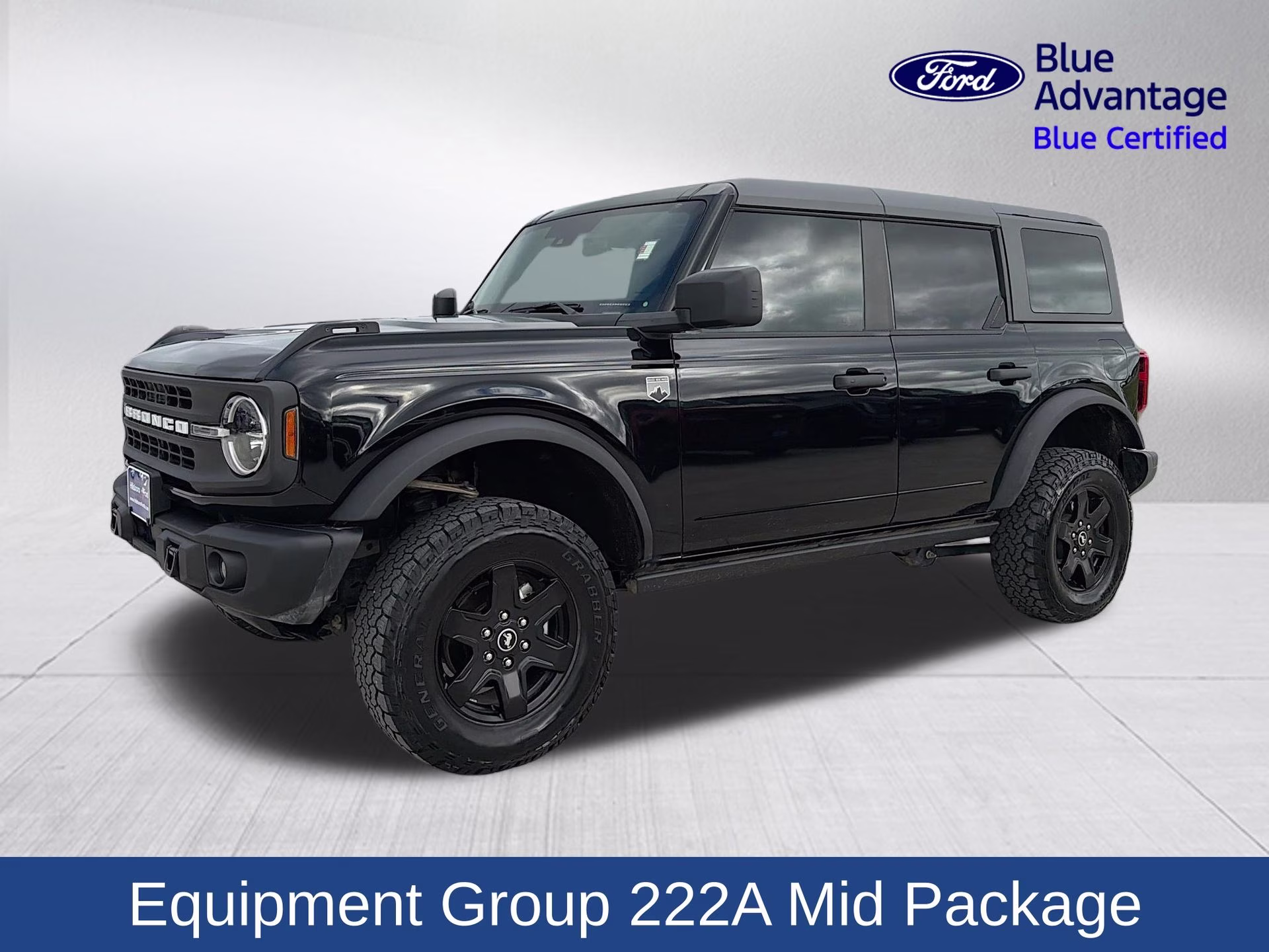 2025 Shadow Black Ford Bronco Big Bend 4X4 SUV