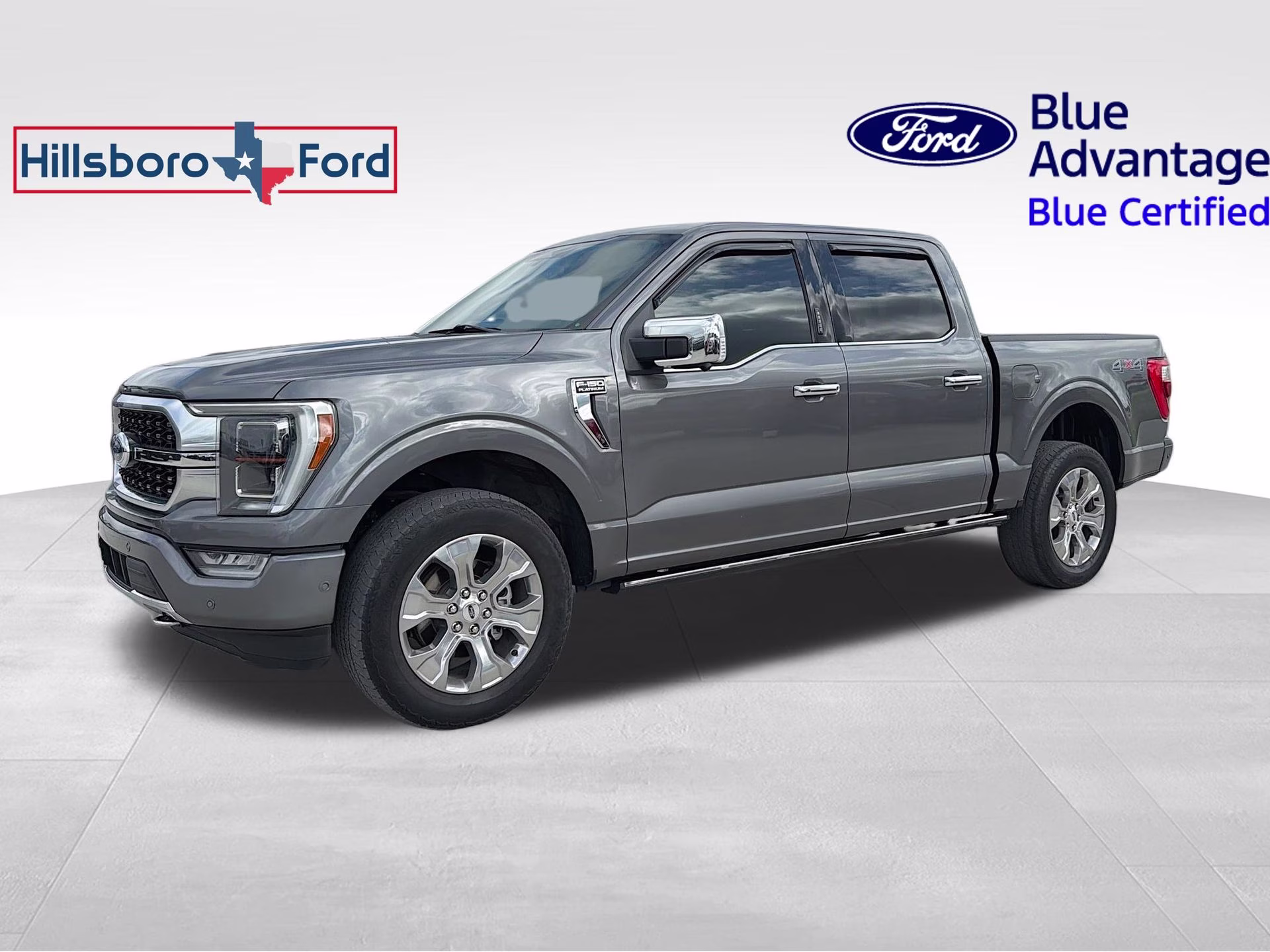 2023 Gray Metallic Ford F-150 Platinum 4X4 Truck