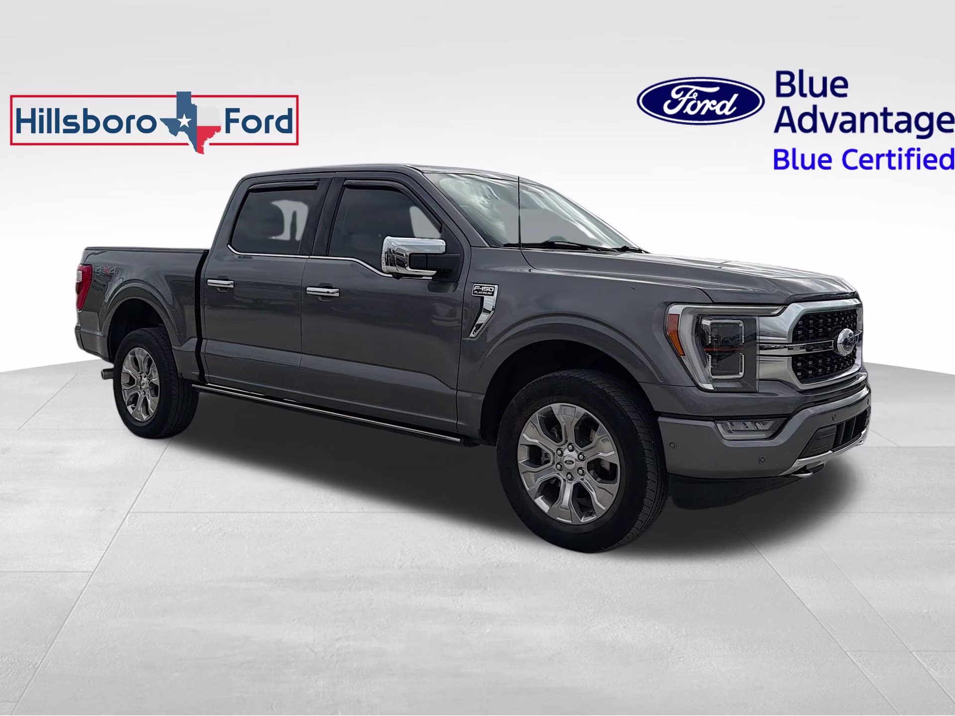 2023 Gray Metallic Ford F-150 Platinum 4X4 Truck