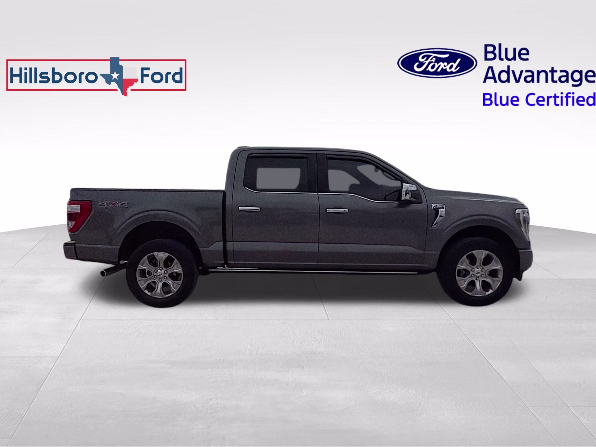 2023 Gray Metallic Ford F-150 Platinum 4X4 Truck