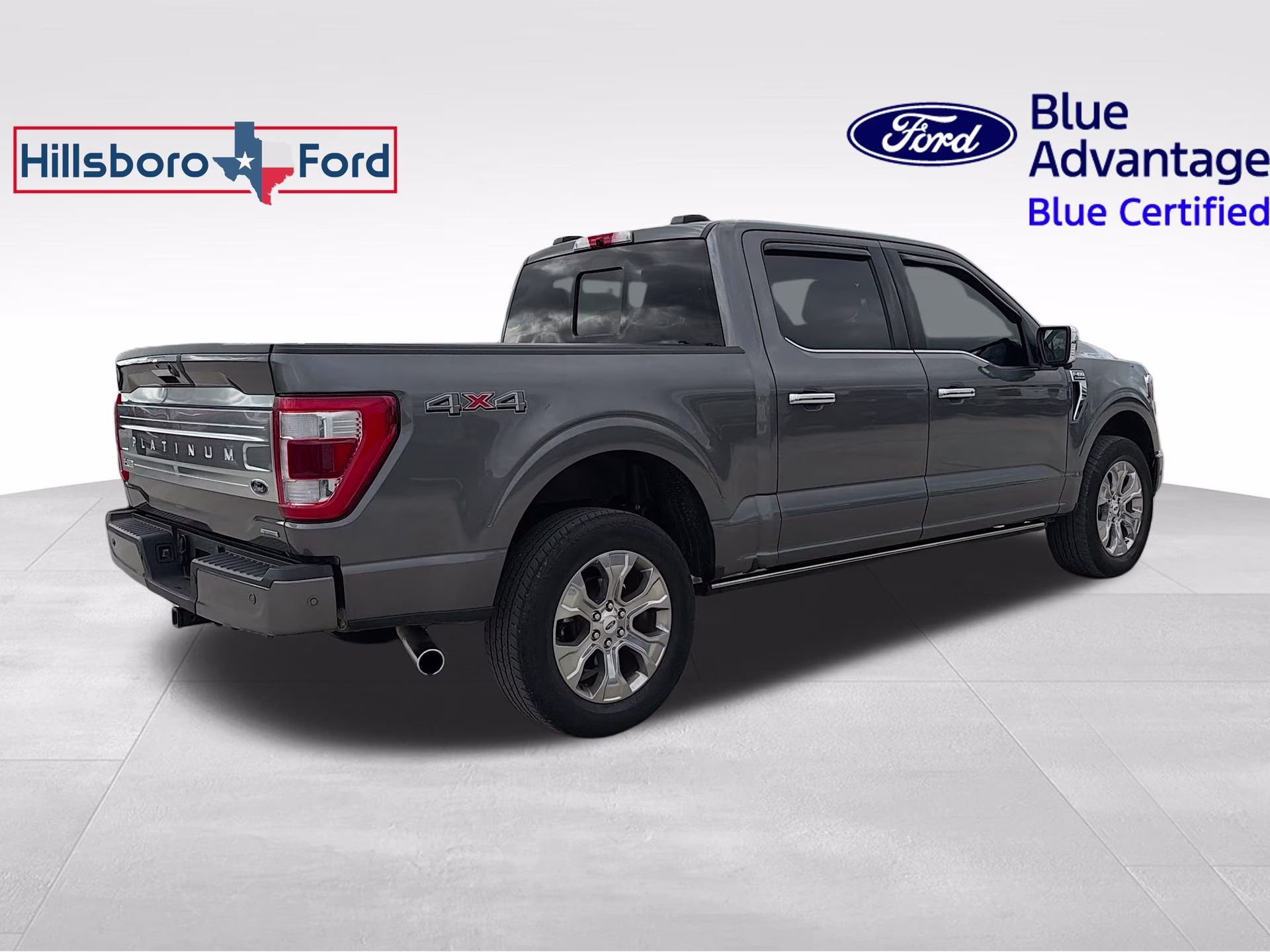 2023 Gray Metallic Ford F-150 Platinum 4X4 Truck