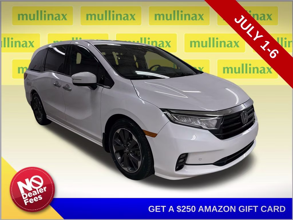 2024 Platinum White Pearl Honda Odyssey Elite FWD Van
