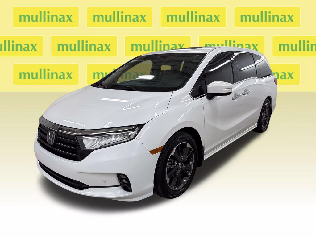2024 Platinum White Pearl Honda Odyssey Elite FWD Van