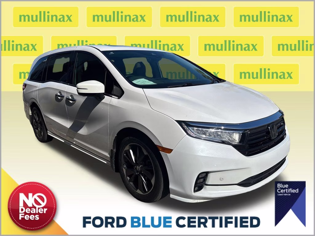 2024 Platinum White Pearl Honda Odyssey Elite FWD Van