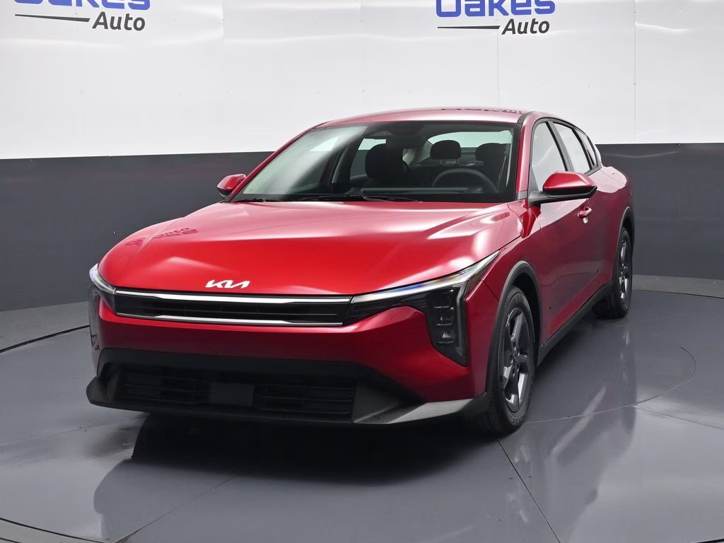 2026 Currant Red Kia K4 LXS FWD Sedan