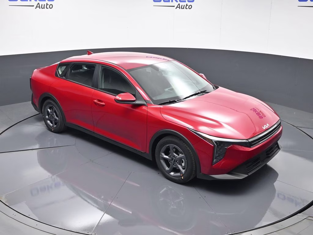 2026 Currant Red Kia K4 LXS FWD Sedan