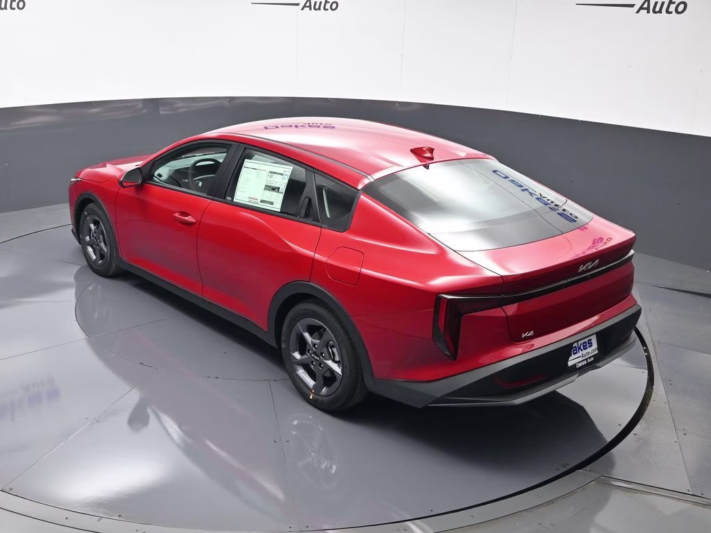 2026 Currant Red Kia K4 LXS FWD Sedan