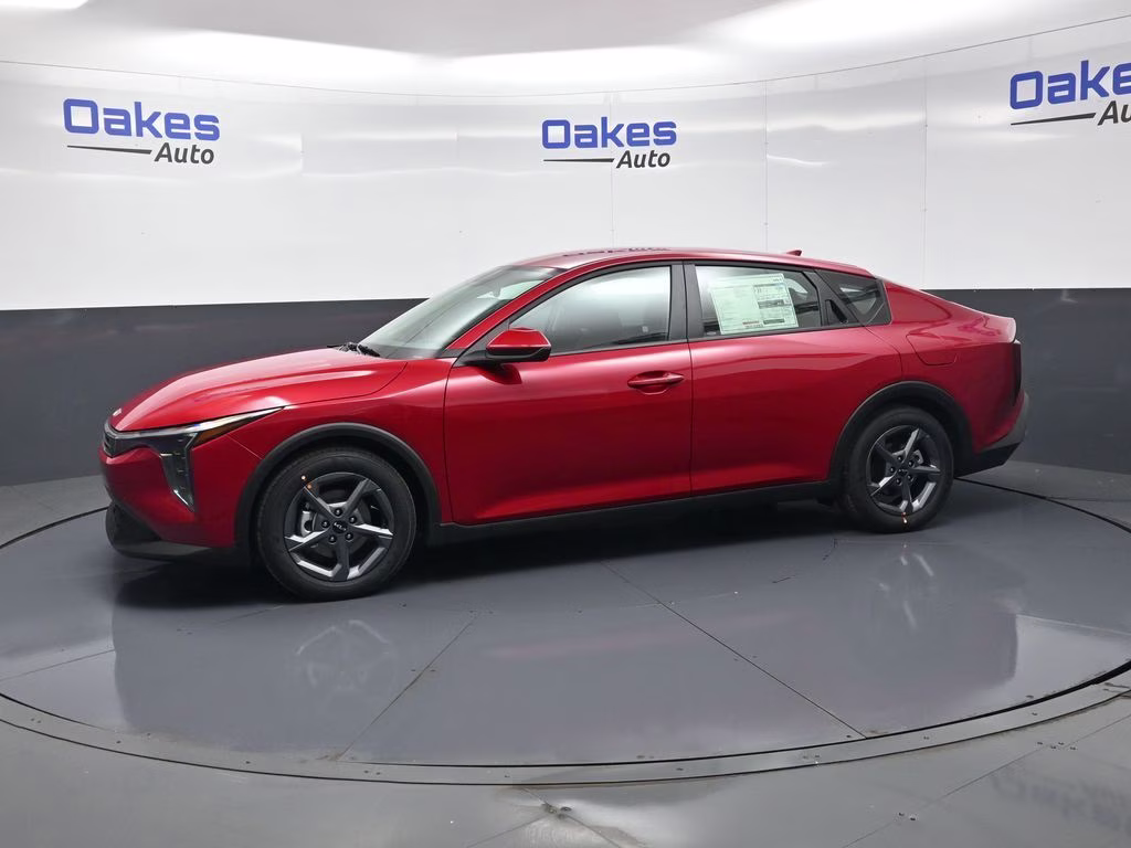2026 Currant Red Kia K4 LXS FWD Sedan