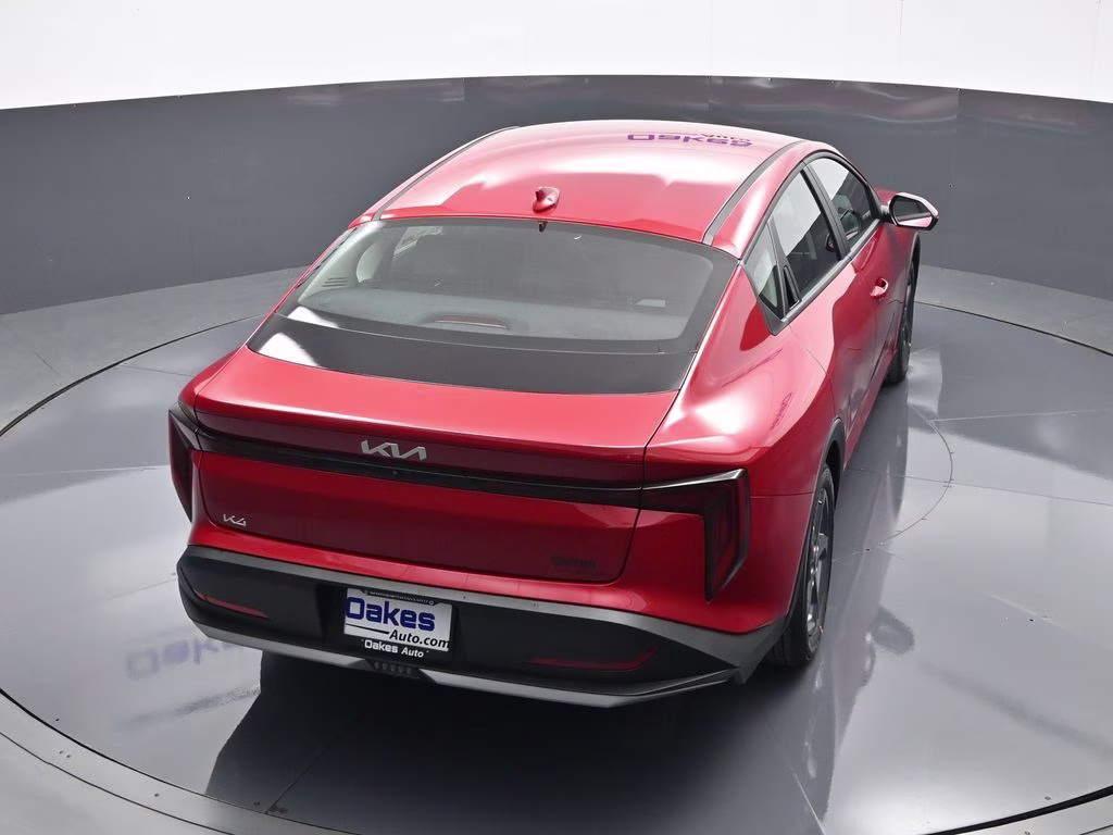 2026 Currant Red Kia K4 LXS FWD Sedan