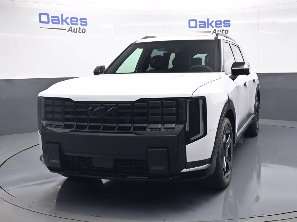 2027 Glacial White Pearl Kia Telluride Hybrid X-Line SX AWD SUV