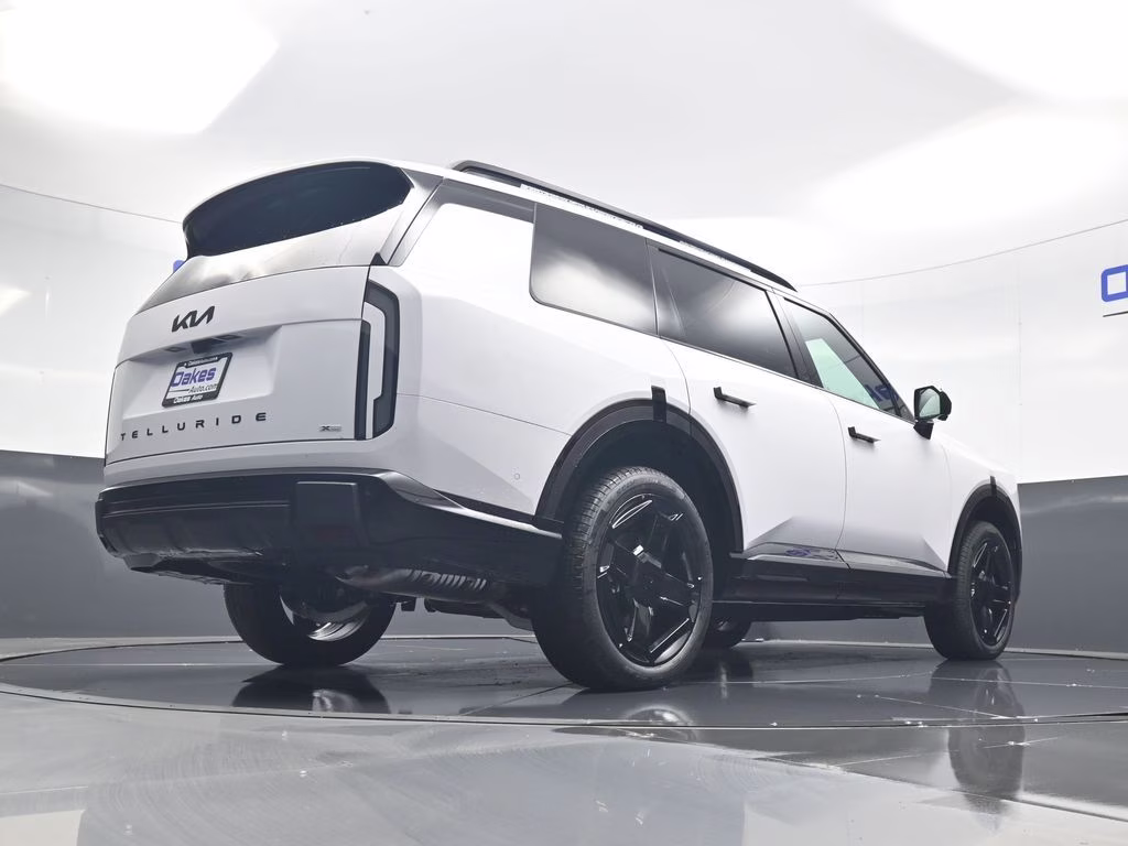 2027 Glacial White Pearl Kia Telluride Hybrid X-Line SX AWD SUV