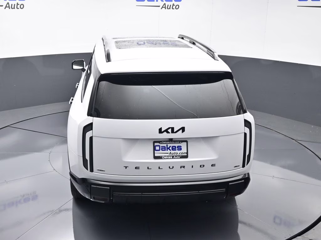 2027 Glacial White Pearl Kia Telluride Hybrid X-Line SX AWD SUV