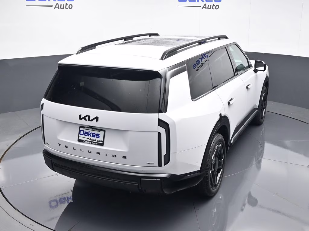2027 Glacial White Pearl Kia Telluride Hybrid X-Line SX AWD SUV