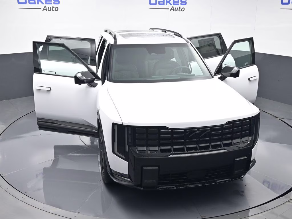 2027 Glacial White Pearl Kia Telluride Hybrid X-Line SX AWD SUV
