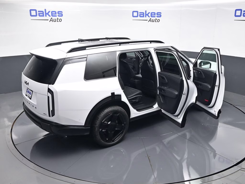 2027 Glacial White Pearl Kia Telluride Hybrid X-Line SX AWD SUV
