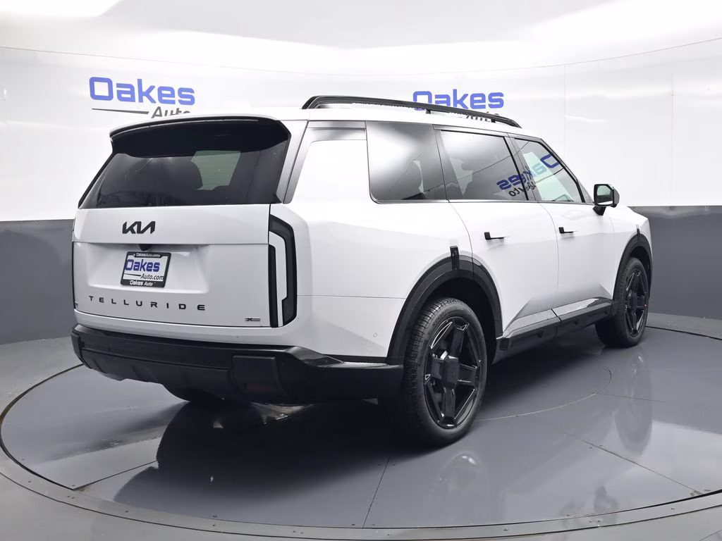 2027 Glacial White Pearl Kia Telluride Hybrid X-Line SX AWD SUV