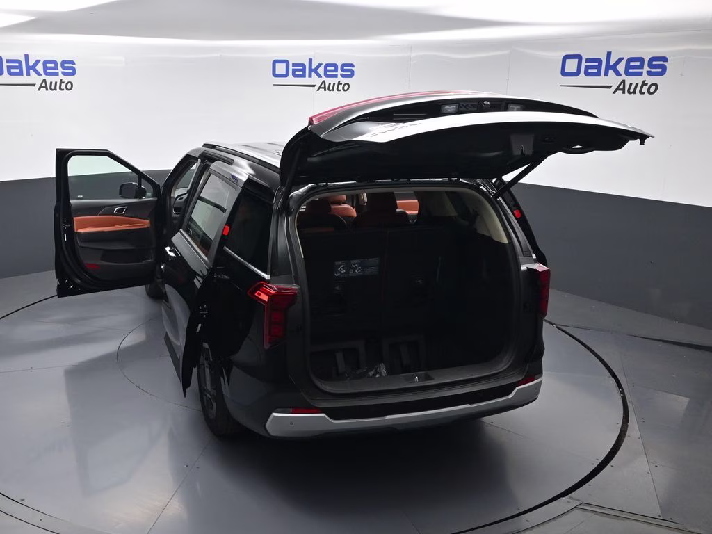 2026 Aurora Black Pearl Kia Carnival Hybrid EX FWD Van