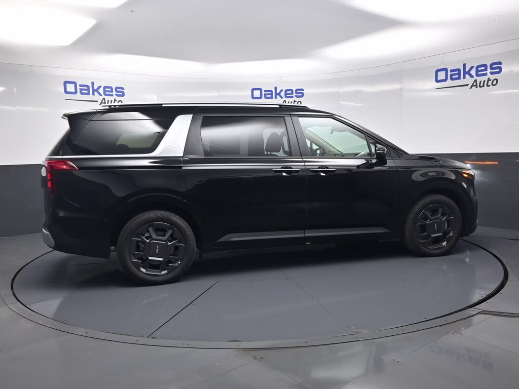 2026 Aurora Black Pearl Kia Carnival Hybrid EX FWD Van