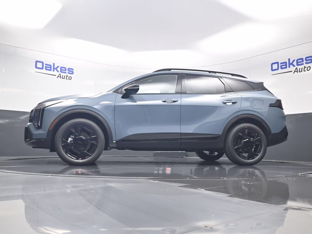2026 Heritage Blue Kia Sportage Hybrid X-Line AWD SUV