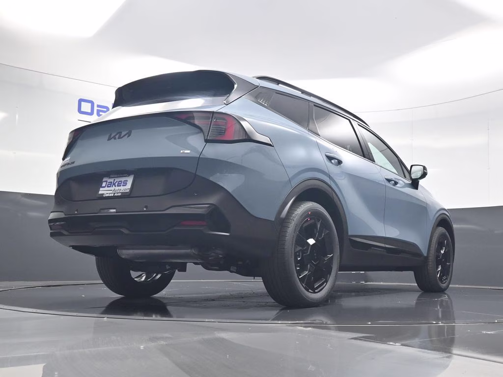 2026 Heritage Blue Kia Sportage Hybrid X-Line AWD SUV