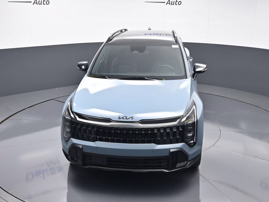 2026 Heritage Blue Kia Sportage Hybrid X-Line AWD SUV