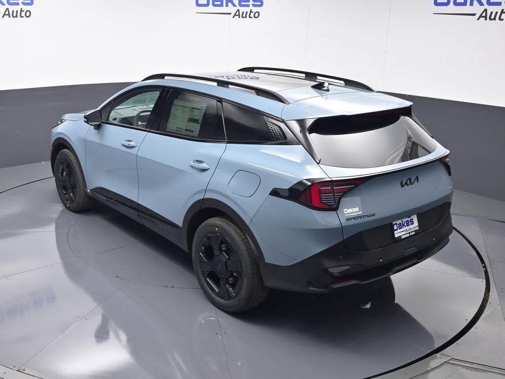 2026 Heritage Blue Kia Sportage Hybrid X-Line AWD SUV