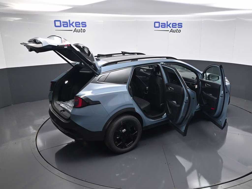 2026 Heritage Blue Kia Sportage Hybrid X-Line AWD SUV