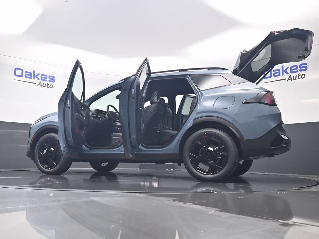 2026 Heritage Blue Kia Sportage Hybrid X-Line AWD SUV