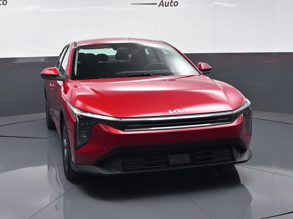 2026 Currant Red Kia K4 LXS FWD Sedan