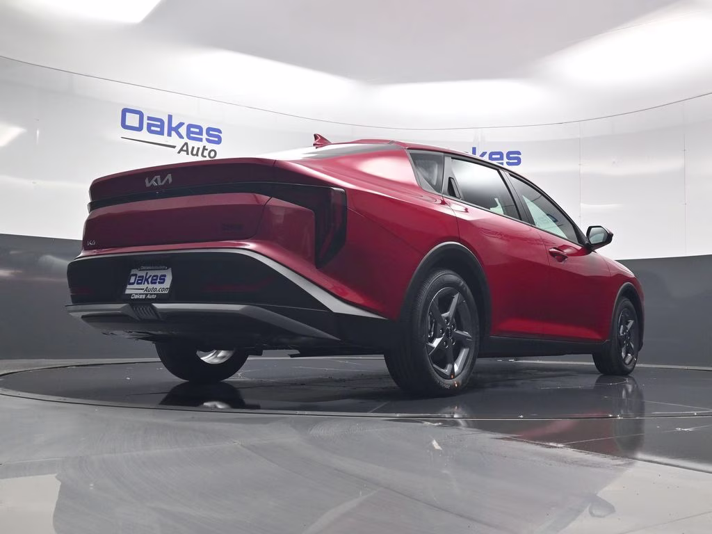 2026 Currant Red Kia K4 LXS FWD Sedan