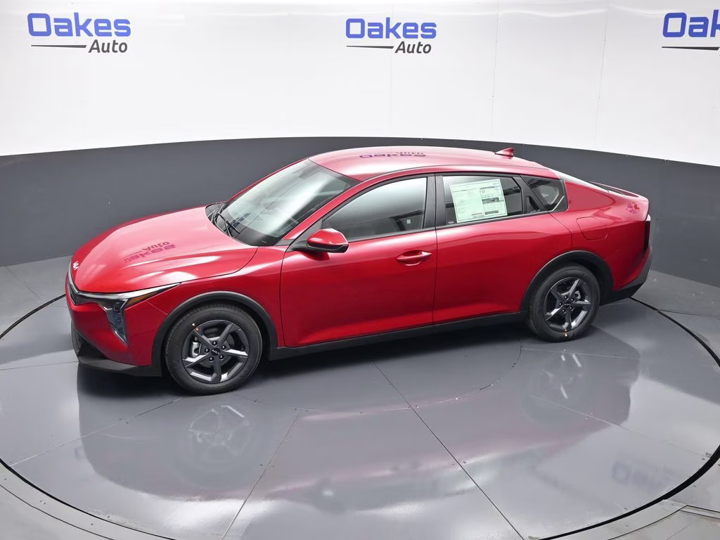 2026 Currant Red Kia K4 LXS FWD Sedan