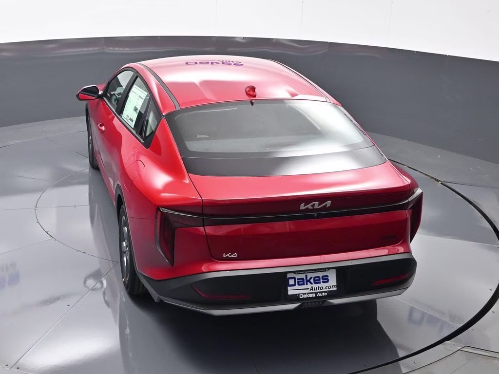 2026 Currant Red Kia K4 LXS FWD Sedan