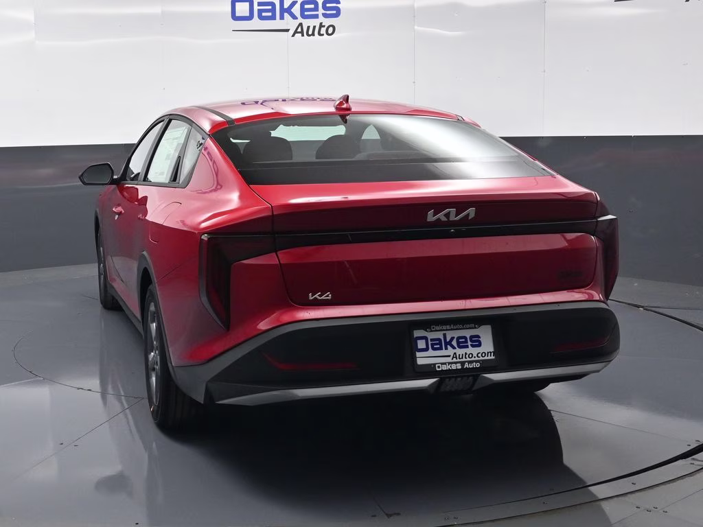 2026 Currant Red Kia K4 LXS FWD Sedan