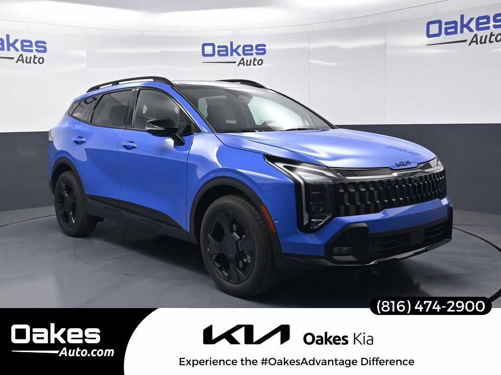 2026 Nebular Blue Kia Sportage X-Line AWD SUV