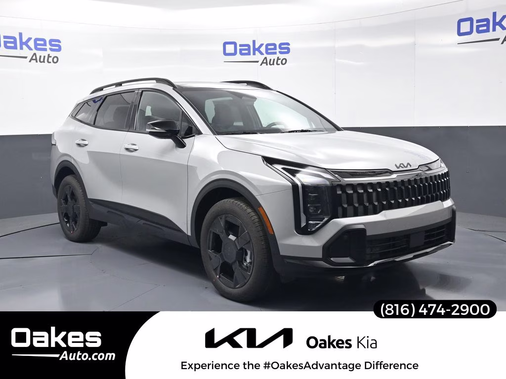 2026 Wolf Gray Kia Sportage X-Line AWD SUV