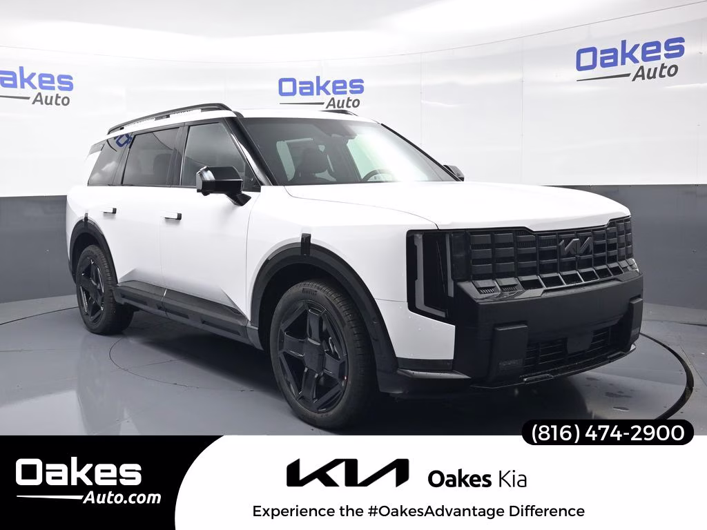 2027 Glacial White Pearl Kia Telluride Hybrid X-Line SX AWD SUV