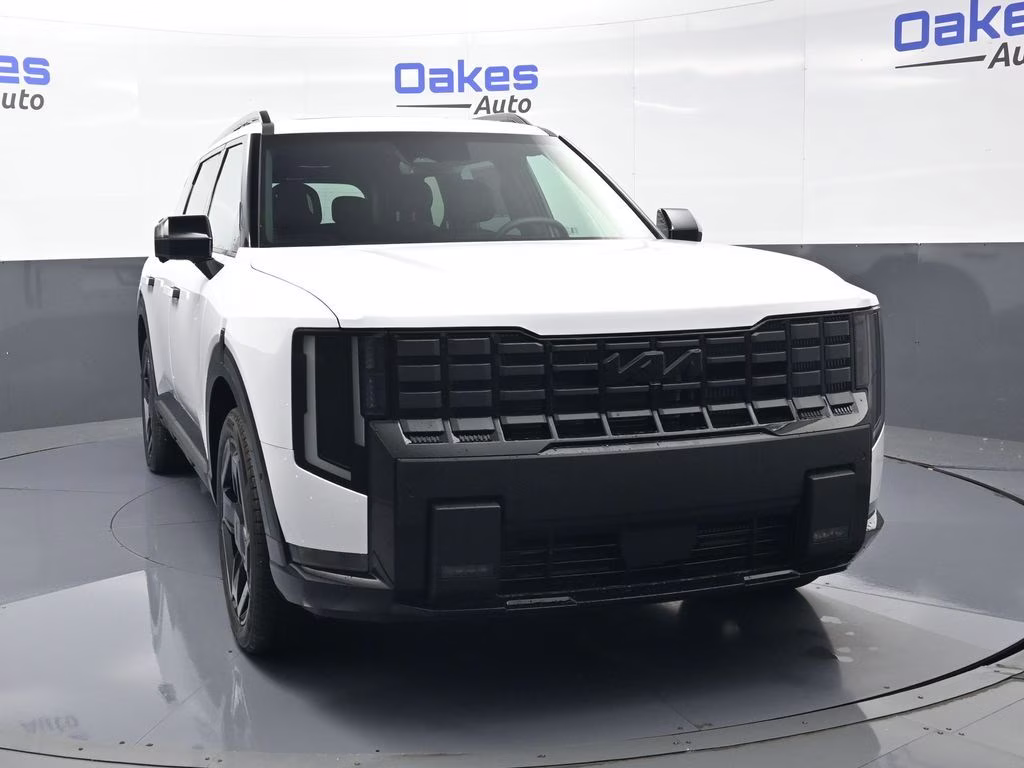 2027 Glacial White Pearl Kia Telluride Hybrid X-Line SX AWD SUV