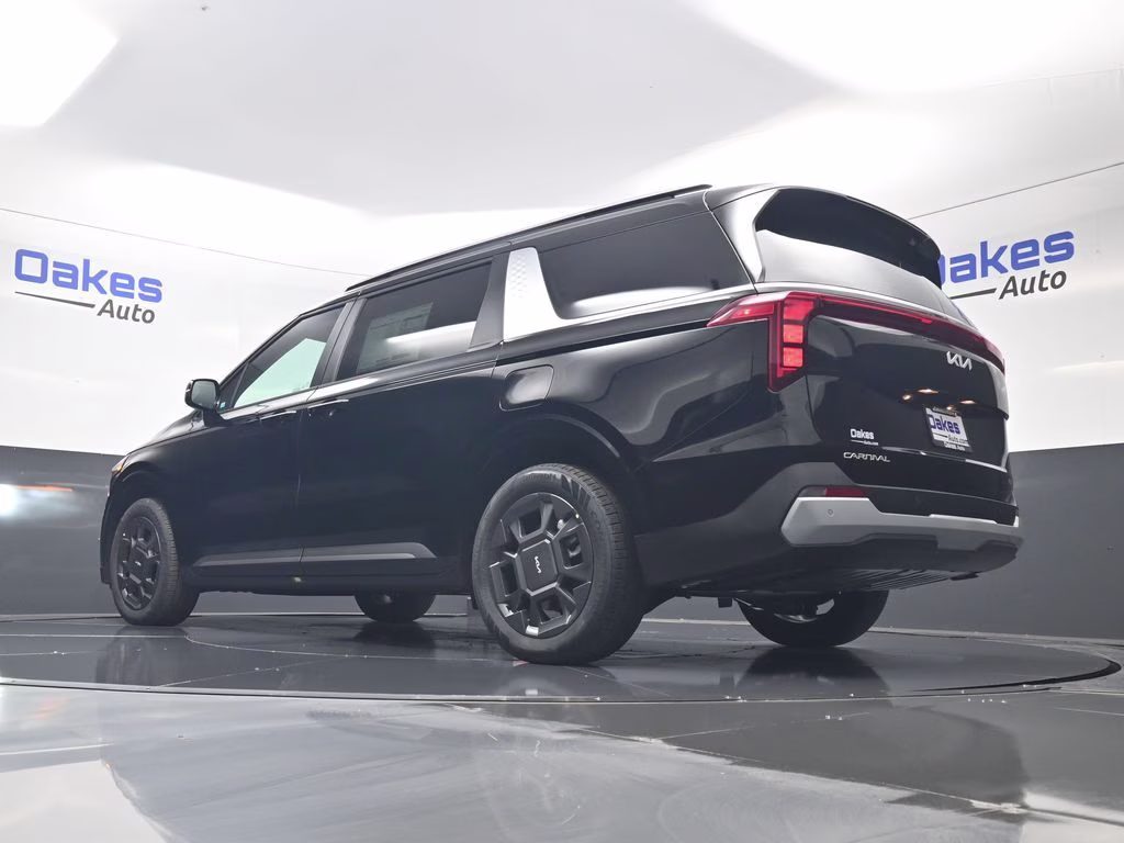 2026 Aurora Black Pearl Kia Carnival Hybrid EX FWD Van