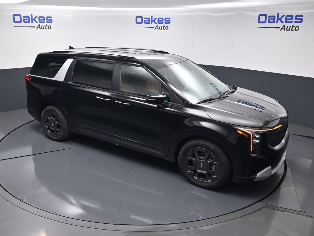 2026 Aurora Black Pearl Kia Carnival Hybrid EX FWD Van