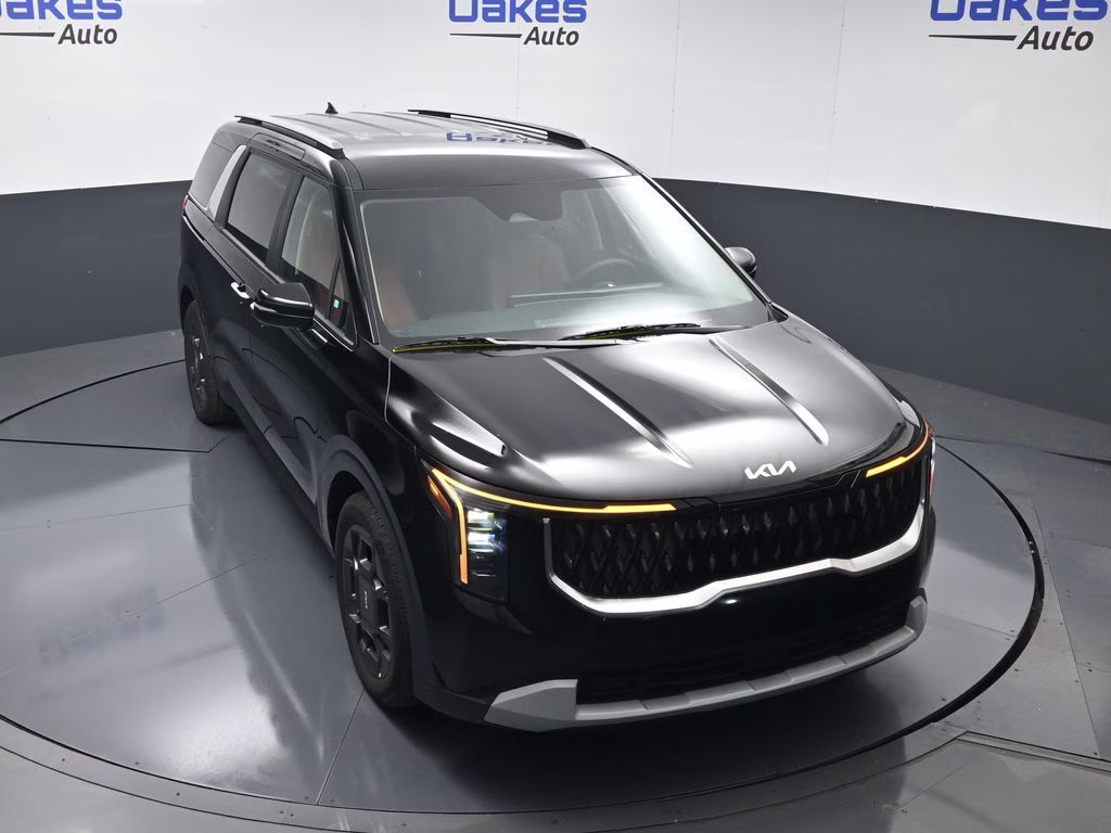2026 Aurora Black Pearl Kia Carnival Hybrid EX FWD Van