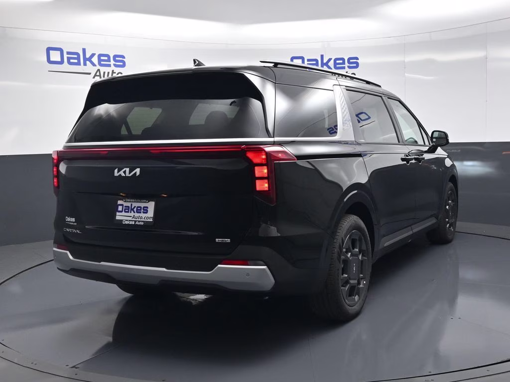 2026 Aurora Black Pearl Kia Carnival Hybrid EX FWD Van