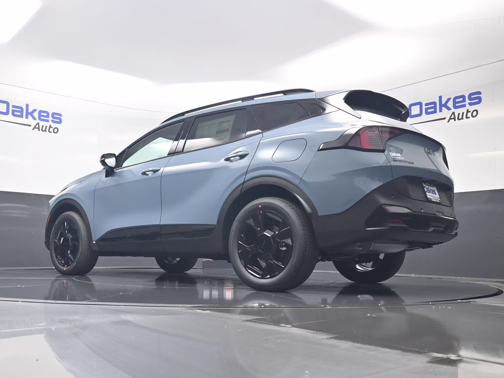2026 Heritage Blue Kia Sportage Hybrid X-Line AWD SUV
