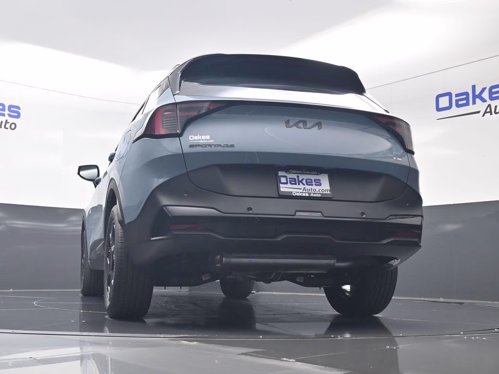 2026 Heritage Blue Kia Sportage Hybrid X-Line AWD SUV