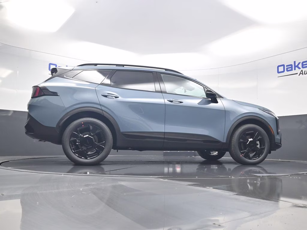 2026 Heritage Blue Kia Sportage Hybrid X-Line AWD SUV
