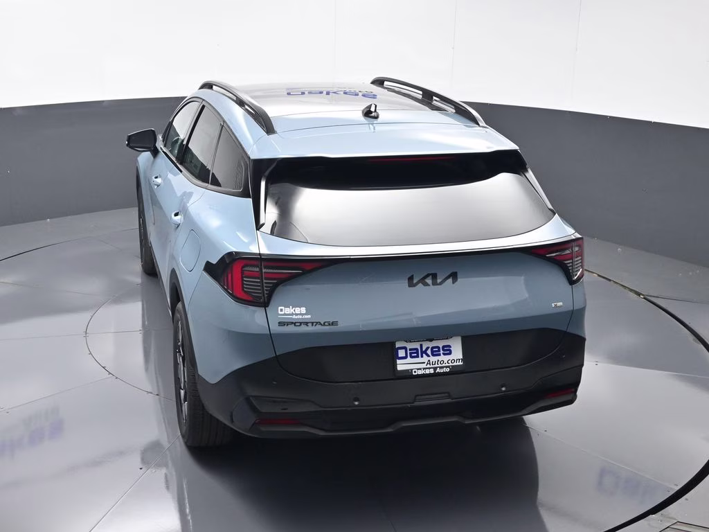 2026 Heritage Blue Kia Sportage Hybrid X-Line AWD SUV