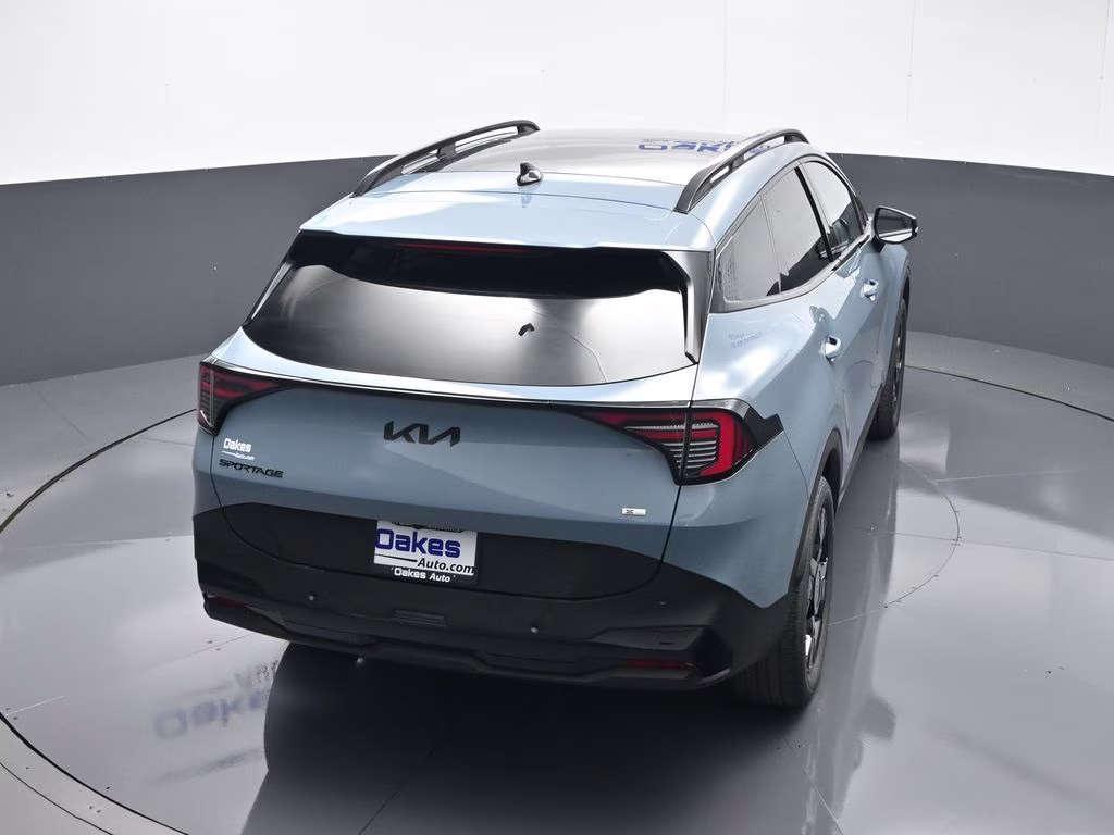 2026 Heritage Blue Kia Sportage Hybrid X-Line AWD SUV