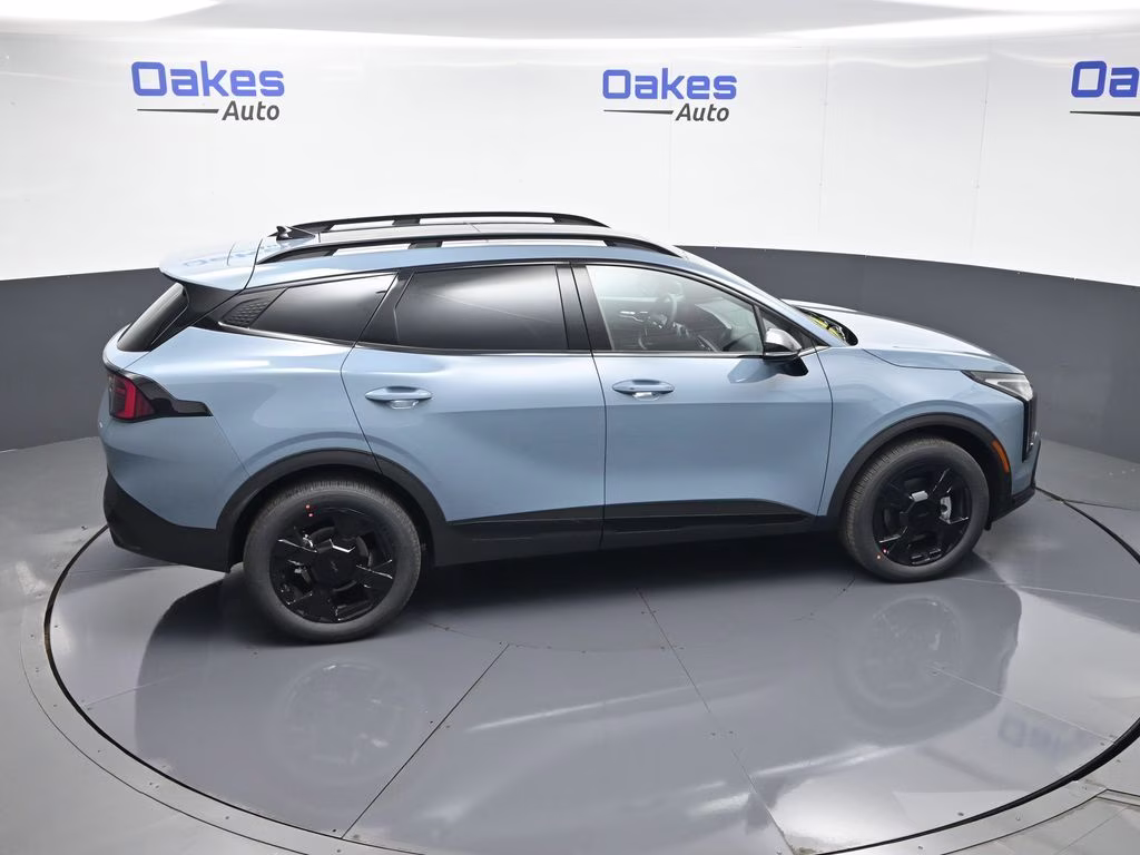 2026 Heritage Blue Kia Sportage Hybrid X-Line AWD SUV