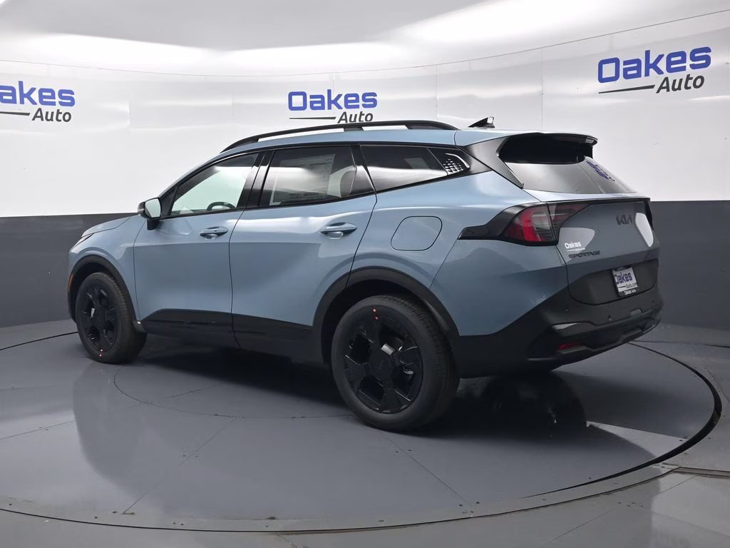 2026 Heritage Blue Kia Sportage Hybrid X-Line AWD SUV