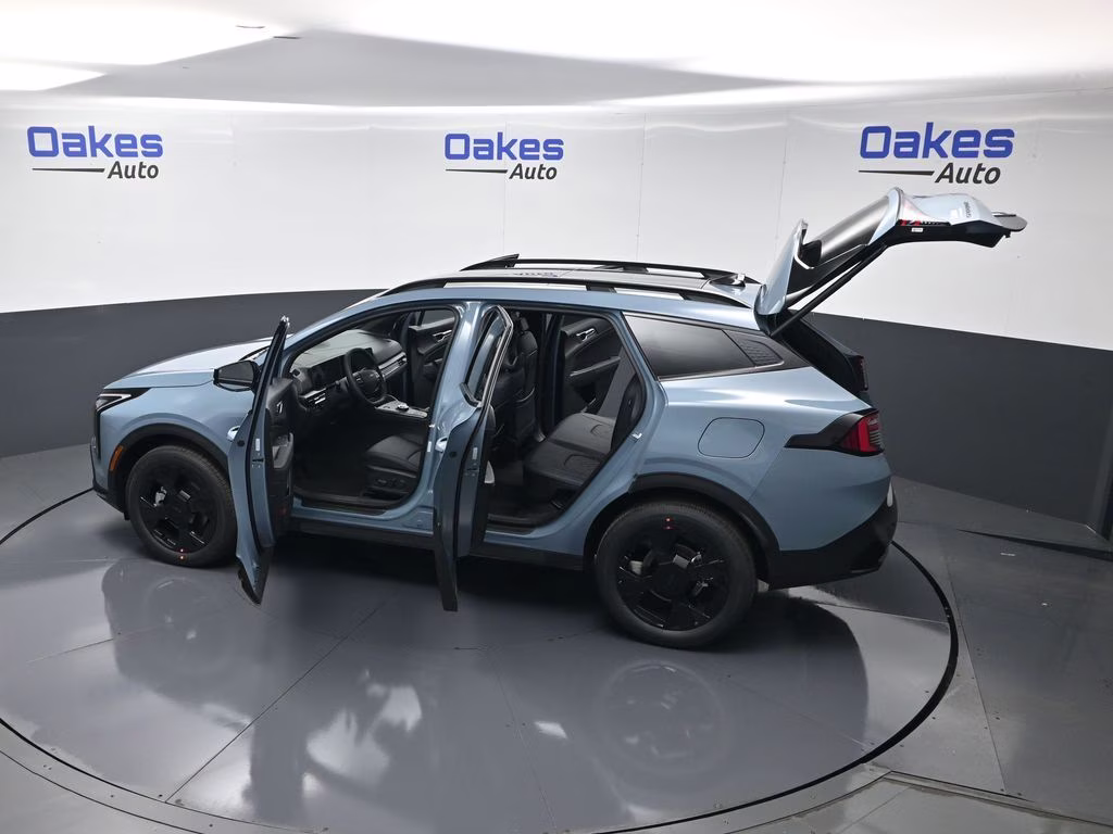 2026 Heritage Blue Kia Sportage Hybrid X-Line AWD SUV
