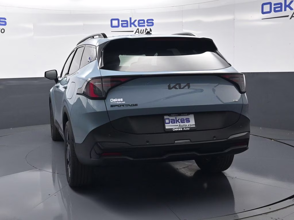 2026 Heritage Blue Kia Sportage Hybrid X-Line AWD SUV